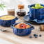 Soup Bowl Set Of 4, 30 Oz Ceramic Soup And Serving Bowls With Handles
