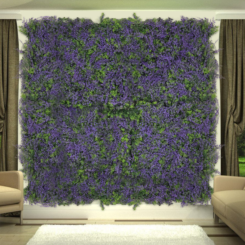 100x100cm Artificial Plant Grass Panel Greenery Hedge