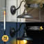 Applique murale en aluminium Deneuve