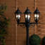 Efrosina Matte Black Pathway Light