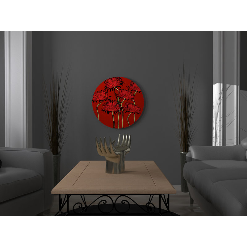 Lierre Metal Wall Clock, Small