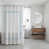White/Light Blue Border