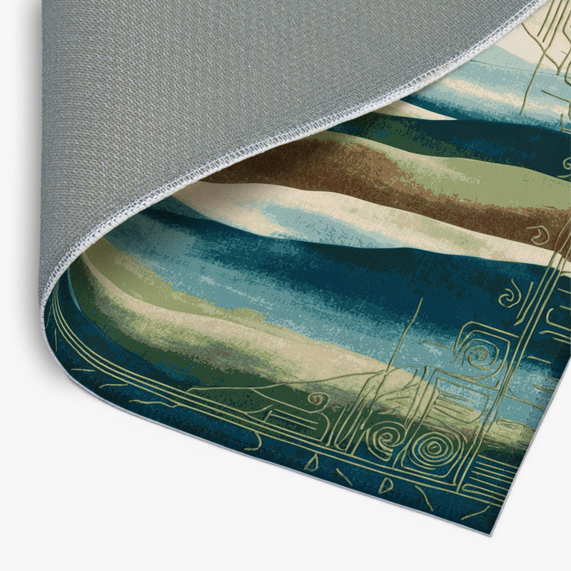 Tapis intérieur et extérieur Stellar, Rectangle 1 pi 6 po x 2 pi 6 po