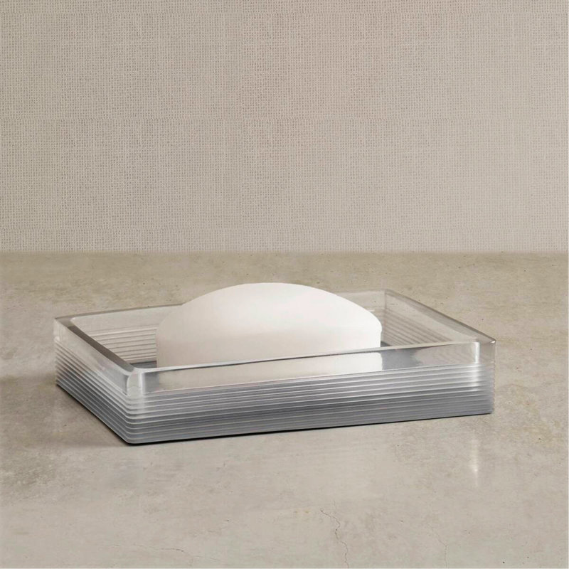Ensemble d'accessoires de salle de bain taille unique, brume gris anthracite, Brume gris anthracite