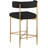 Klaas Upholstered Counter Stool with Metal Frame-88514428