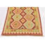 Tapis de la zone en laine 3 pi x 5 pi one-of-kind main-noué la new age red Elland