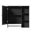 Armoire de salle de bain murale polyvalente avec plusieurs options de rangement-748740718