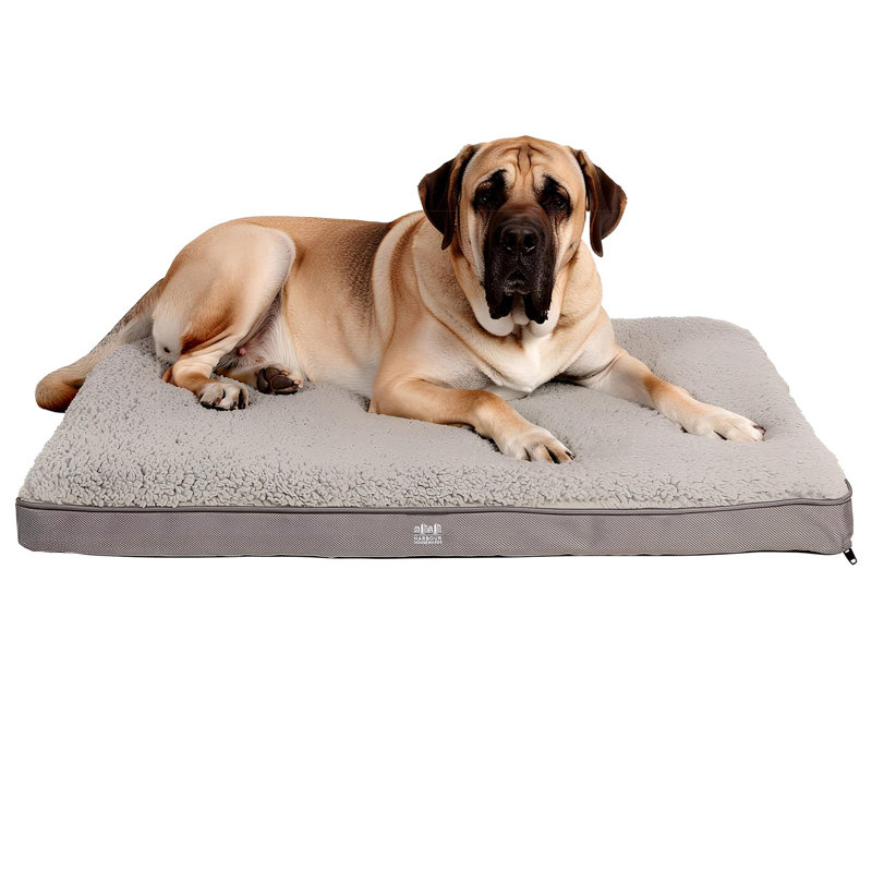 Harbour Housewares - Non-Slip Waterproof Dog Mattress, Extra-Large