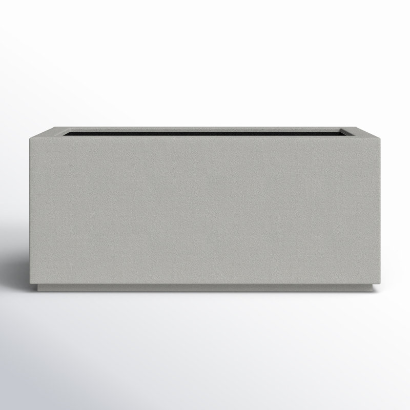 Argentine Trough Planter, Concrete Gray