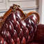Luxueuse chaise longue sculptée en bois massif-434154392