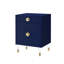 Table d'appoint en acrylique 1 tiroir 1 porte Araceli-39912362