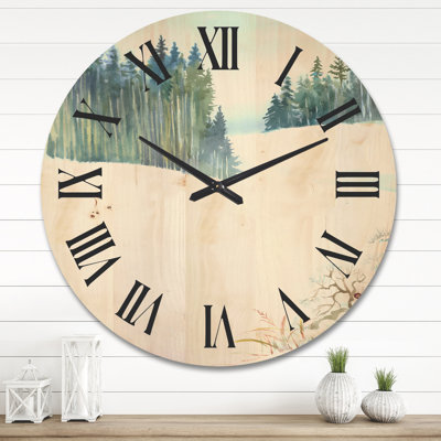 Horloge murale pin