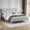 Lit plateforme tapissier