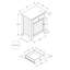 Table de chevet pour chambre à coucher, table de chevet, table d'appoint, petite table d'appoint, table de bout avec tiroir de rangement-106911795