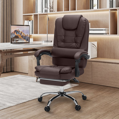 Fauteuil de bureau ergonomique avec repose-pieds Markisha