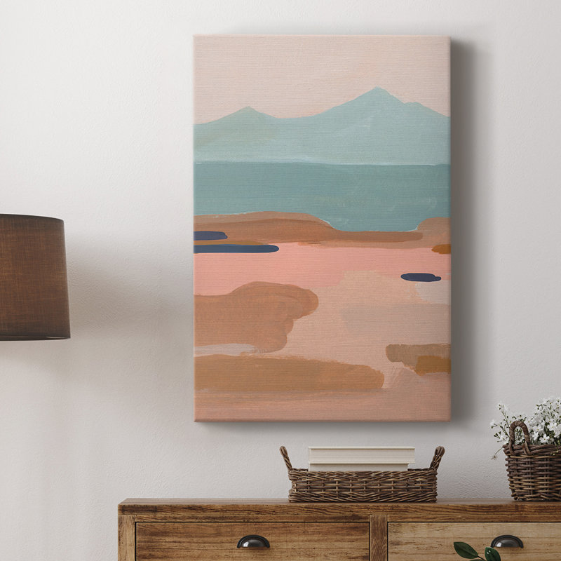 Desert Sunrise II - galerie sur mesure, H 18 po x l 12 po