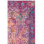 Tapis oriental bleu clair / fuchsia / gris Sanroman-20658111