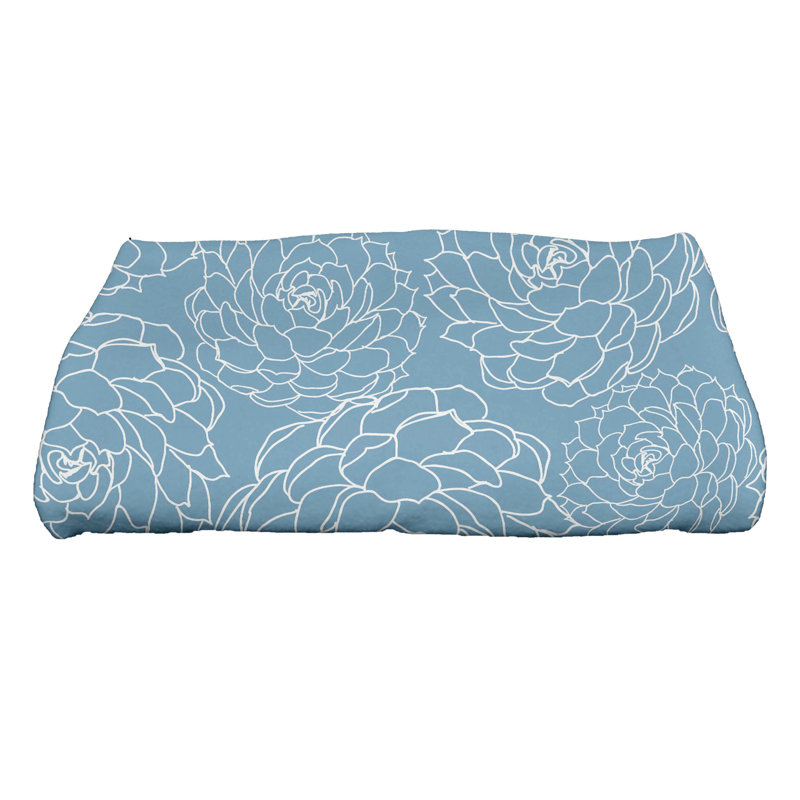 Serviette de bain, Bleu
