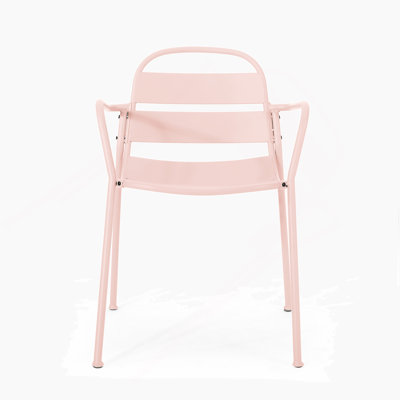 Ensemble de mobilier de patio, une table avec deux chaises