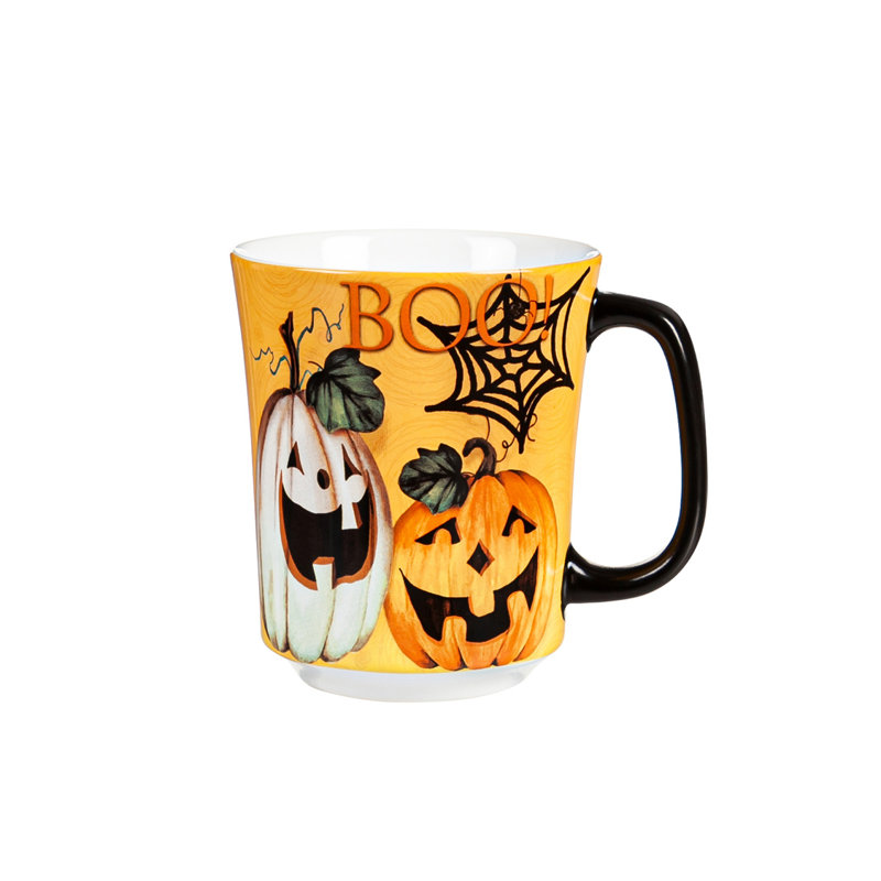 Cup Of Awesome, 14 OZ, Boo Pumpkins