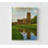 «Fountains Abbey Yorkshire», affiche de l'Angleterre classique, impression encadrée de cadeau de fan de Yorkshire, impression de monastère historique, œuvre d'art du Royaume-Uni