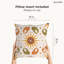 Coussin décoratif intérieur / extérieur en polyester Retro Hands