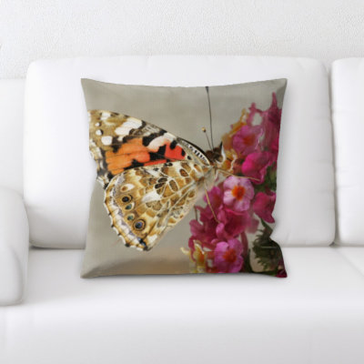 Microsuede Throw Pillow