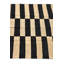 Tapis noir et blanc Jessen