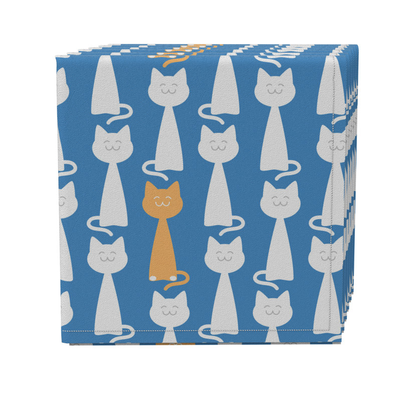 Cotton Twill Animals/Nature Square Napkin
