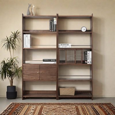 Bibliothèque rétro de style italien
