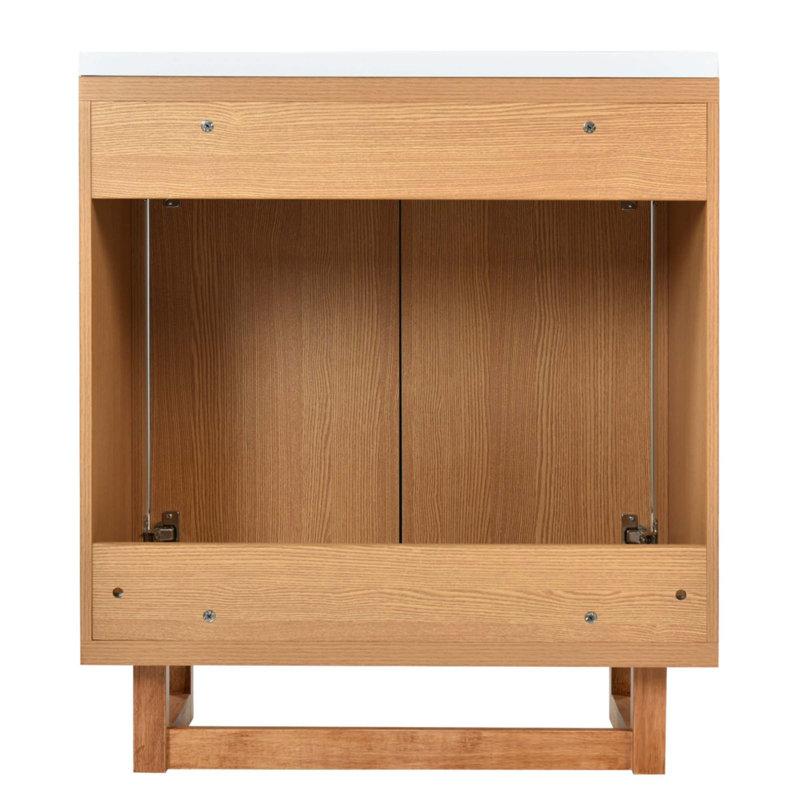 Ensemble de meuble-lavabo 30 "avec lavabo, Bois robuste