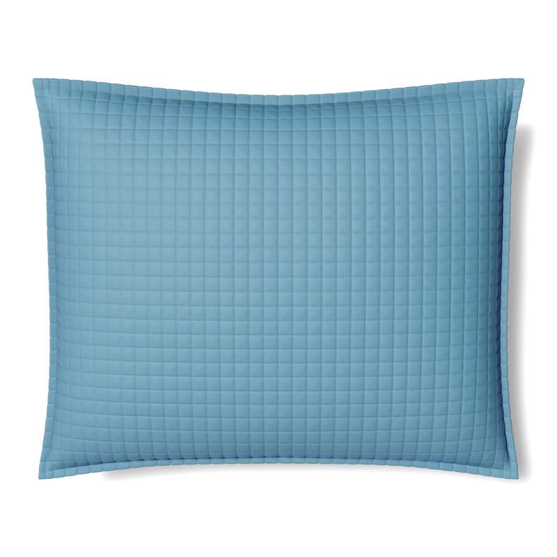Ready-to-Bed Rectangular Pillow Cover & Insert, Blue