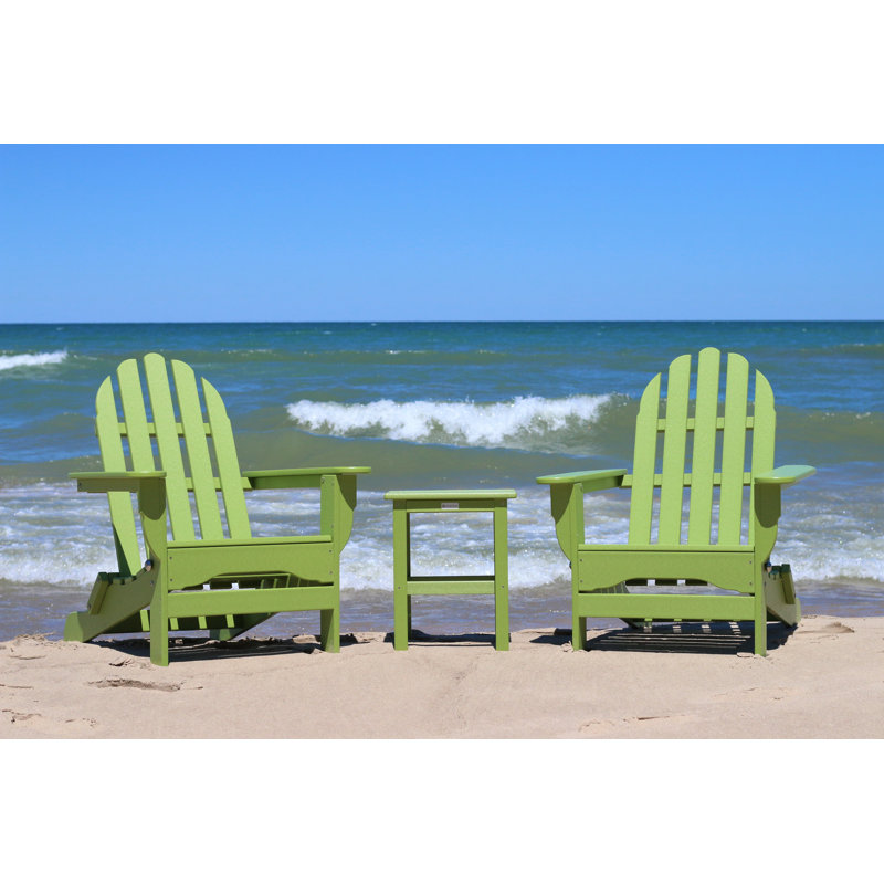 Leighton 2 - Person Patio Conversation Set, Lime Green