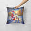 Coussin chinois à crête et père Noël-101410330