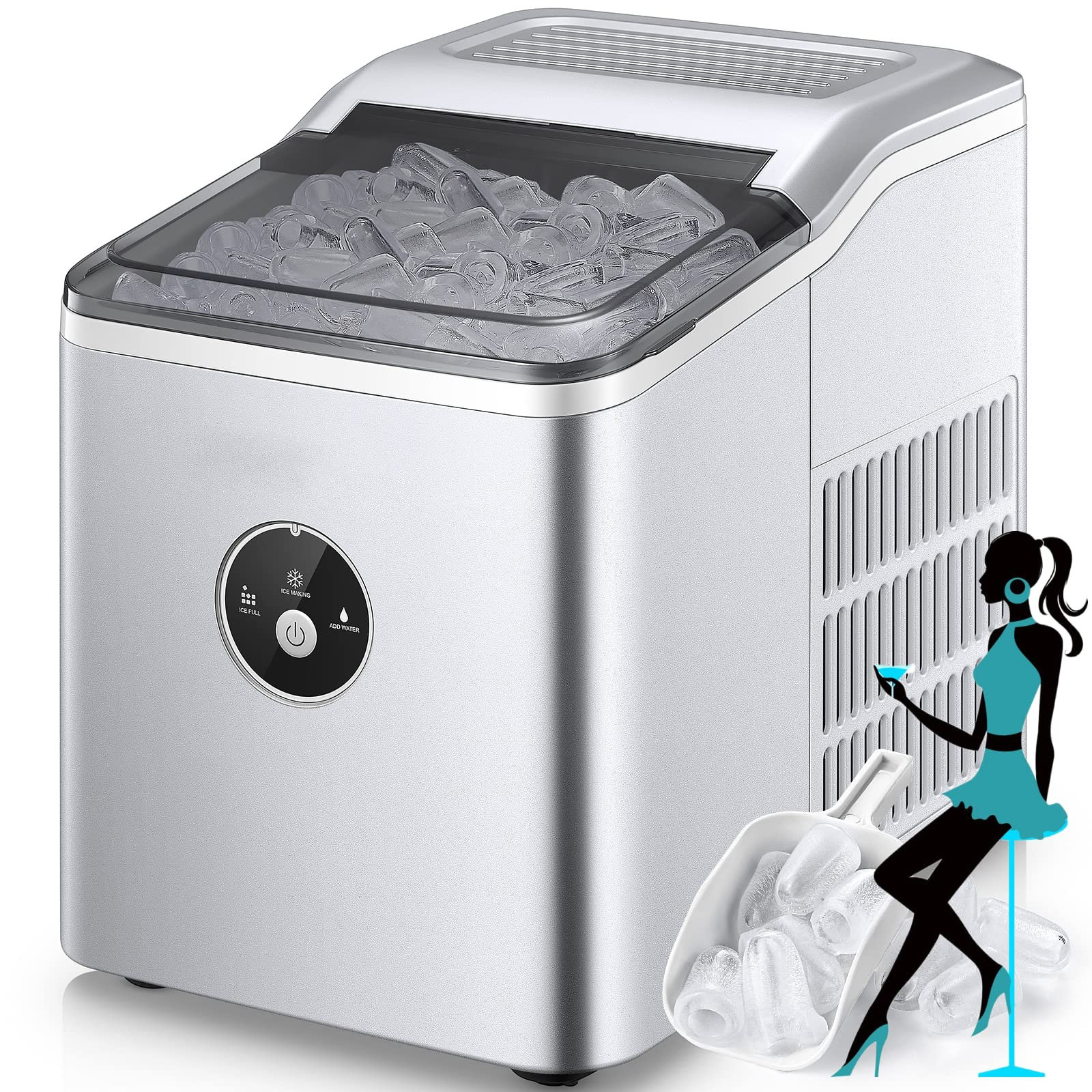 Chilling with Convenience: Siloon Ice Maker Countertop