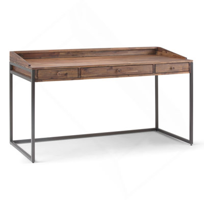 Desk - Rustic Natural Aged Brown