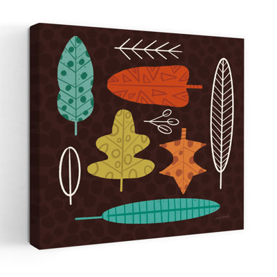 Fall Fun VII Abstract Contemporary Autumn Landscape Art