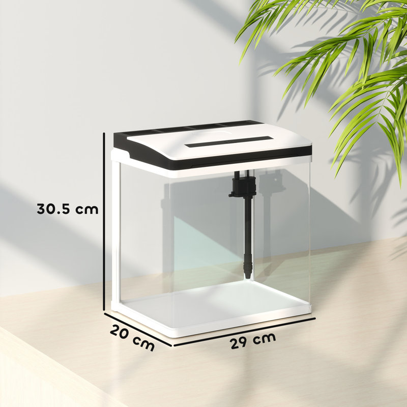 13L Aquarium Tank, 39.5 cm H x 38 cm W x 26 cm D