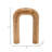 Wood Horseshoe Vase-995045047