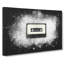 Retro Style Cassette Tape - Wrapped Canvas-56647888