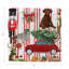 Serviettes de table en satin de coton Ultimate Christmas-119780079
