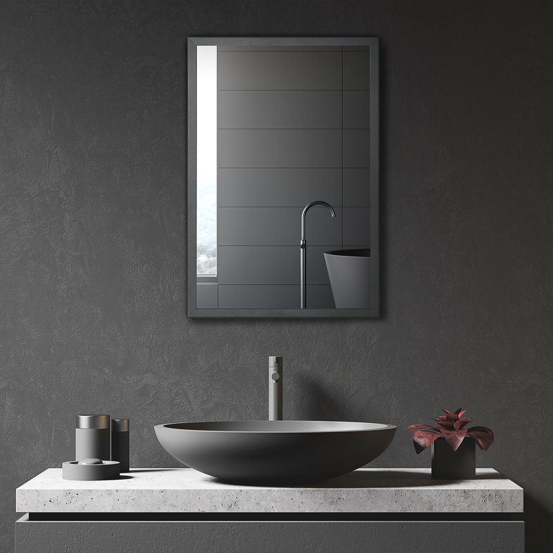 Armoire de salle de bain murale en métal Burness