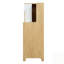 Meuble pour chat moderne 2 en 1, bac à litière et table d'appoint avec rangement pour petits et moyens chats-924324956