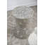 Tabouret Tapered Garden Capiz, table d'appoint