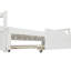 Lit de jour extensible avec couchette, lit de jour en bois avec couchette-852271114