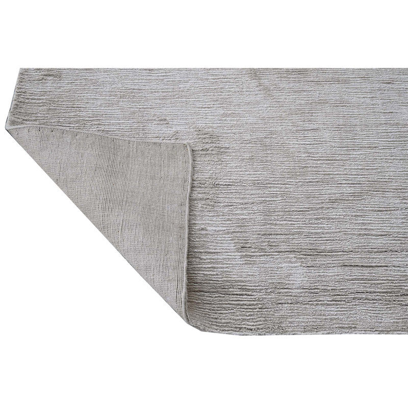 Handmade Silk Area Rug, Rectangle 5' x 8'