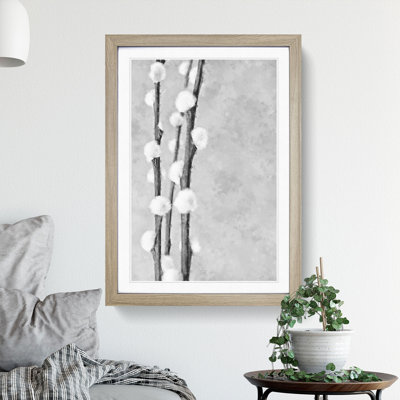 Blossoming Willow Tree - Framed Print