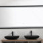 Miroir de salle de bain à DEL avec cadre en aluminium, miroir de meuble-lavabo mural, antibuée, mémoire, 3 couleurs, gradation continue-1368829593-1368829584