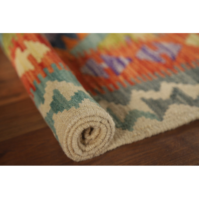 South Western Kilim Oriental Accent Rug 3x4