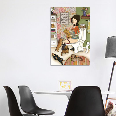 " Your Wiener " by Jamie Morath Painting Print